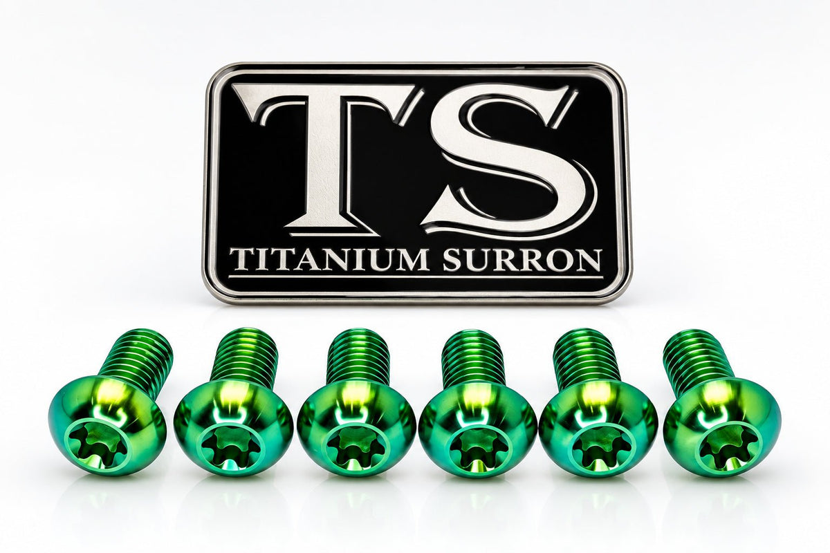 Titanium Bolts for Fork Plastics/ Guards (Most Forks)