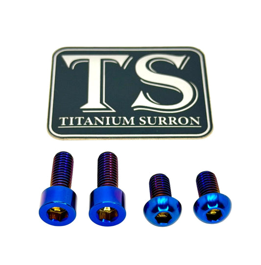 Titanium Controller Mount Bolts for E-moto
