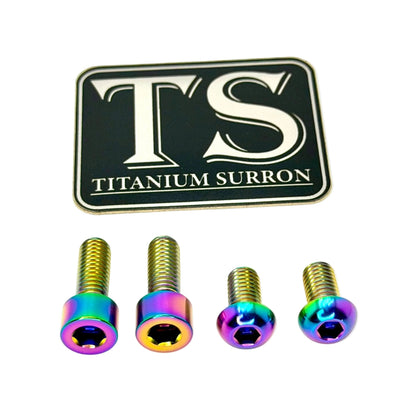 Titanium Controller Mount Bolts for E-moto