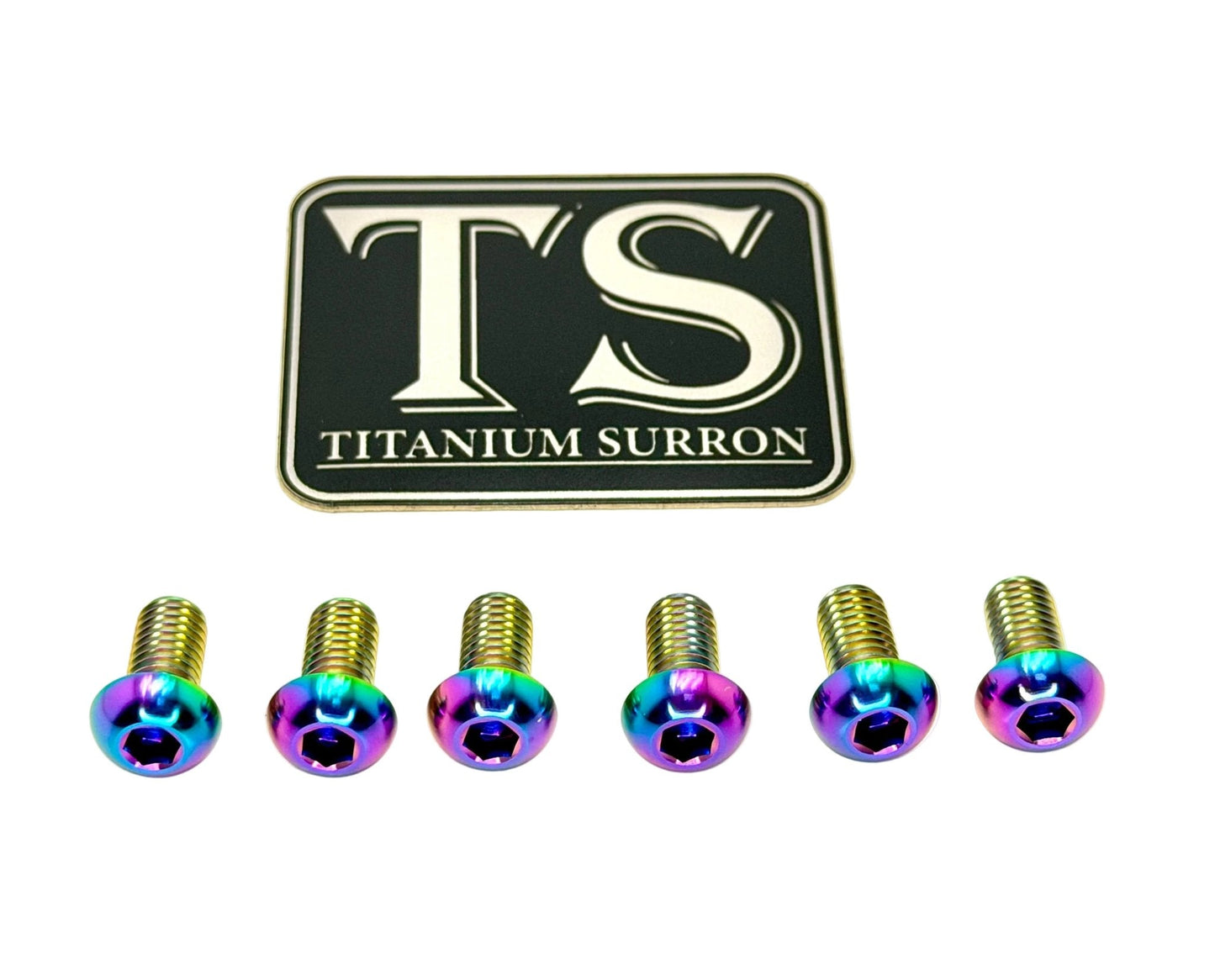 Titanium Controller Mount Bolts for E-moto