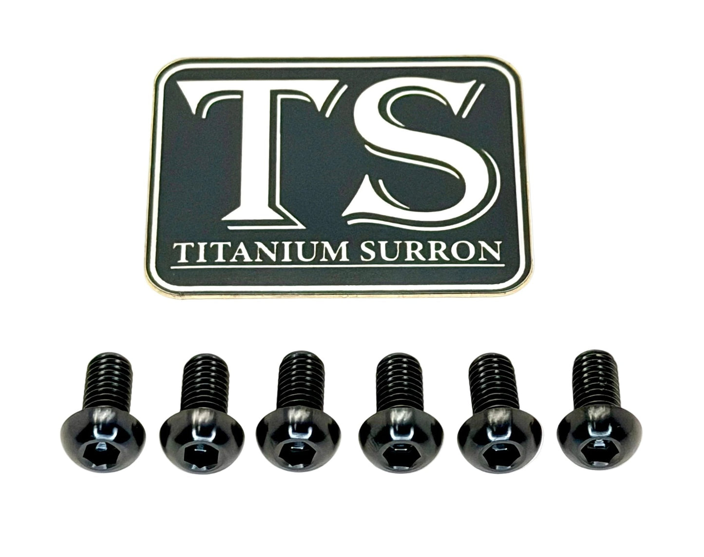 Titanium Controller Mount Bolts for E-moto