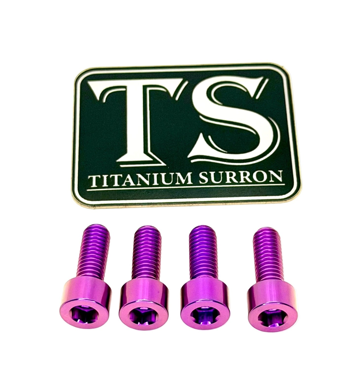 Titanium Controller Mount Bolts for E-moto