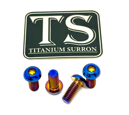 Titanium Controller Mount Bolts for E-moto