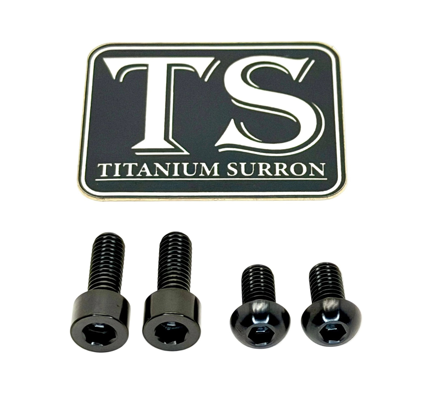 Titanium Controller Mount Bolts for E-moto