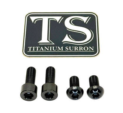 Titanium Controller Mount Bolts for E-moto