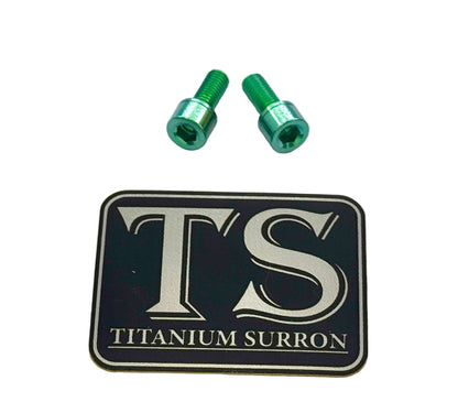 Titanium E-Moto Headlight Mount Bolts