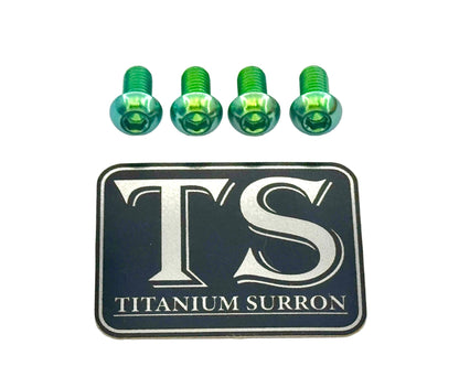 Titanium E-Moto Headlight Mount Bolts