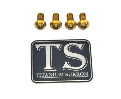 Titanium E-Moto Headlight Mount Bolts