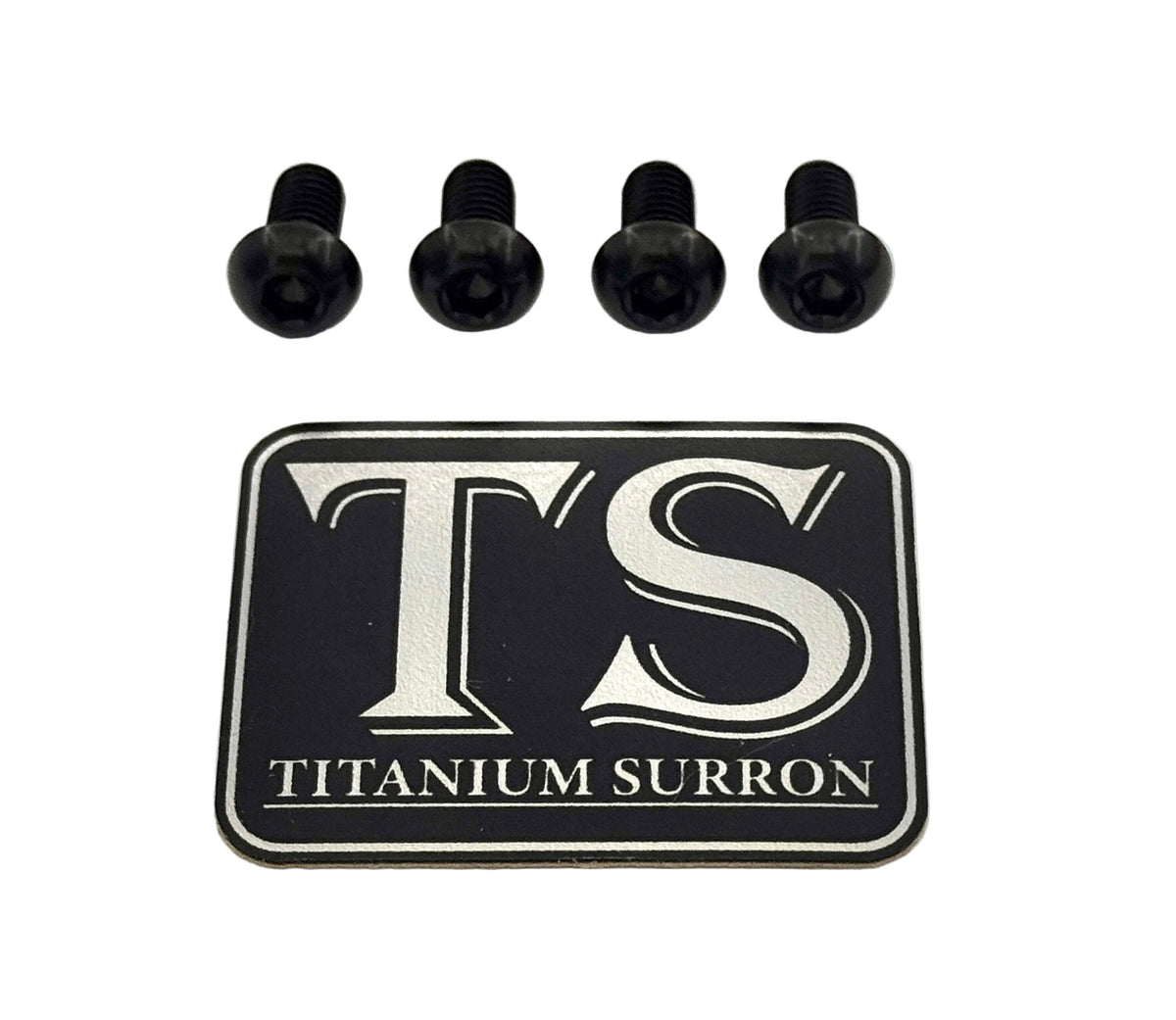 Titanium E-Moto Headlight Mount Bolts
