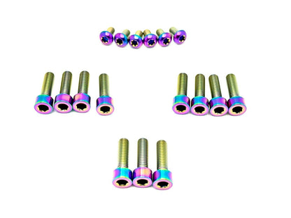 Titanium EXT Ferro Fork Bolt Kits