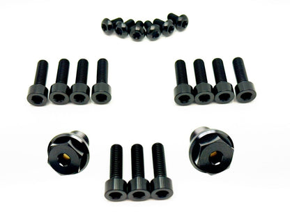 Titanium FastAce Fork Bolt Kits ALX13RC (2.0), AHX12RV (Gravitee), ALX32RC