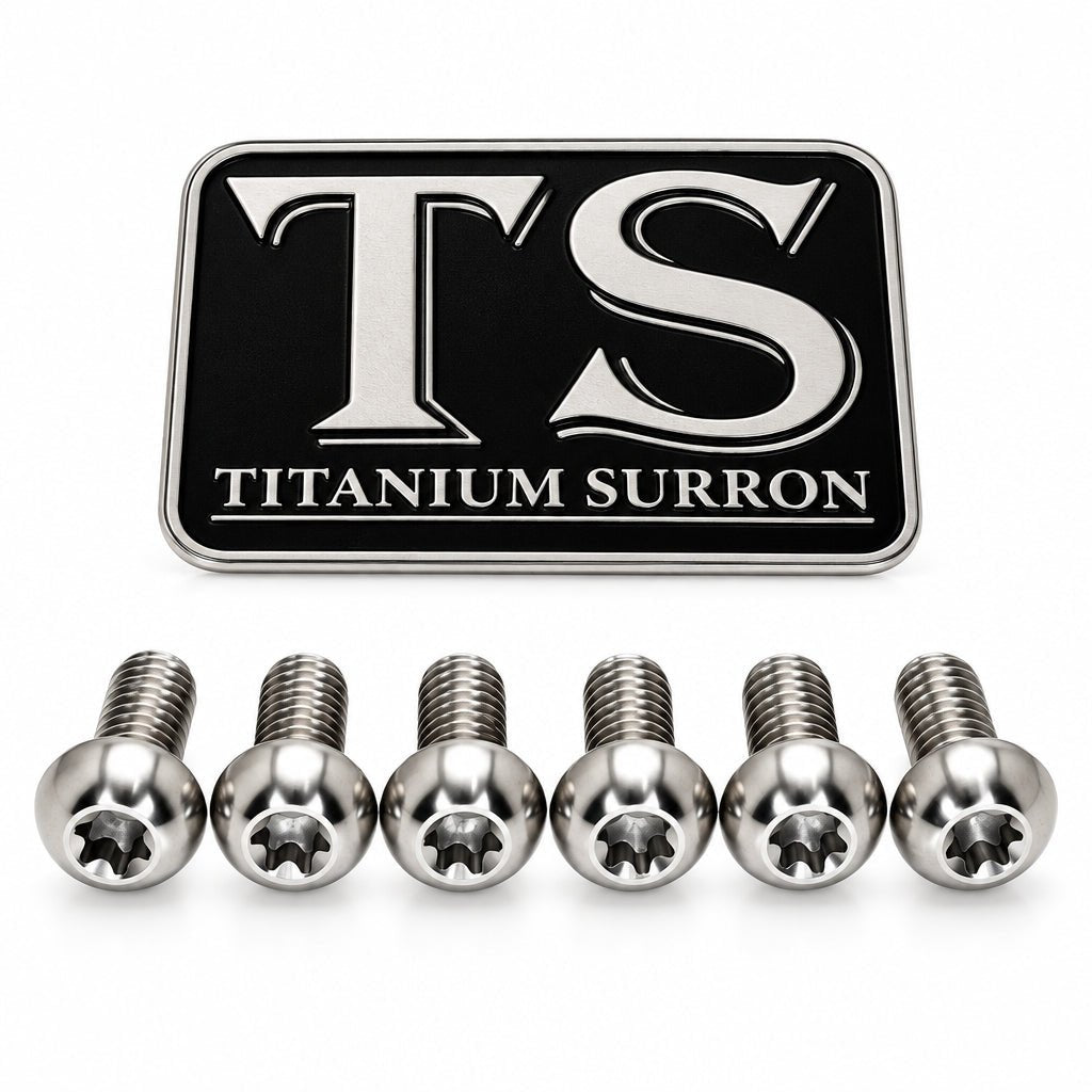 Titanium Front Rotor Bolts - E-Moto