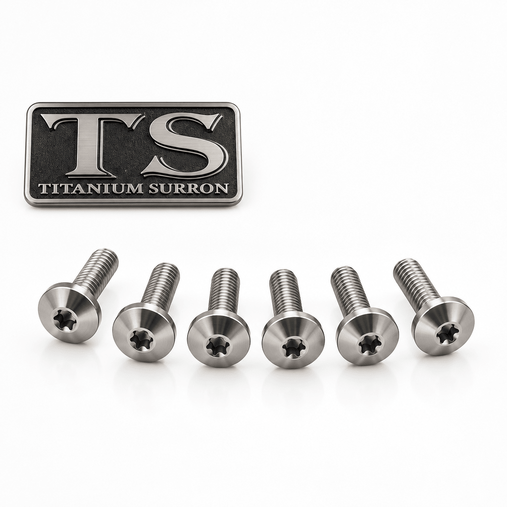 Titanium Front Rotor Bolts - E-Moto