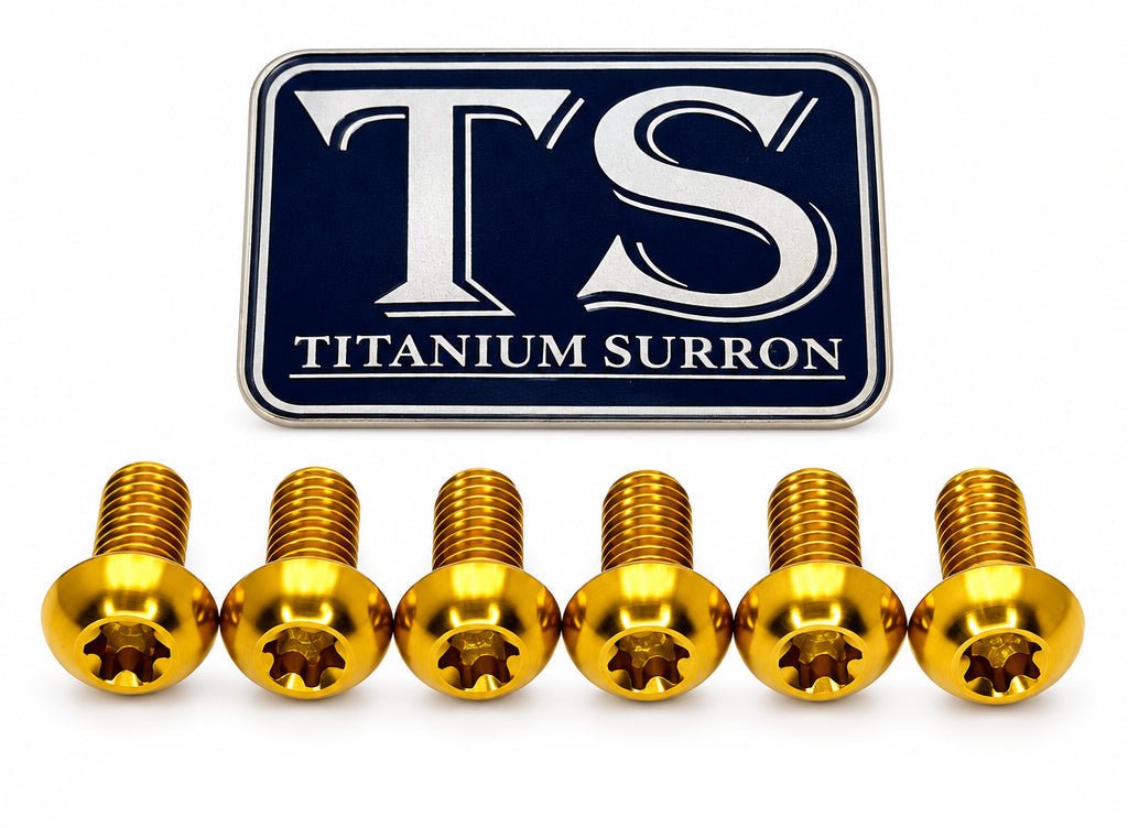 Titanium Front Rotor Bolts - E-Moto