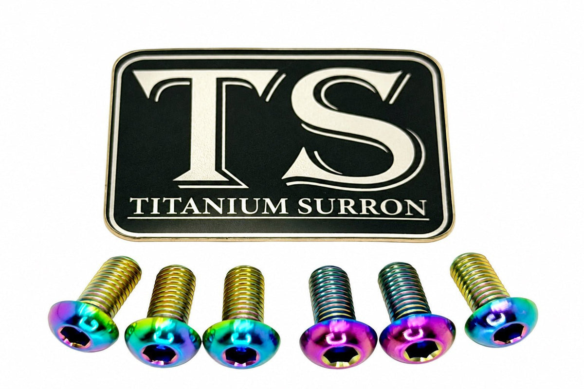 Titanium Front Rotor Bolts - E-Moto