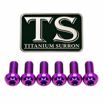 Titanium Front Rotor Bolts - E-Moto
