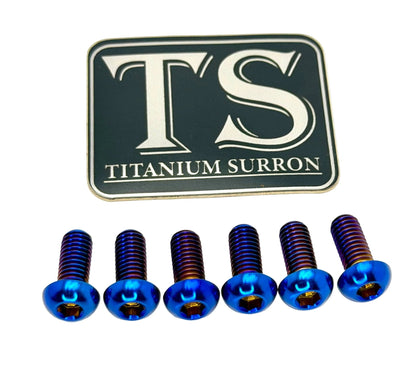 Titanium Front Rotor Bolts - E-Moto