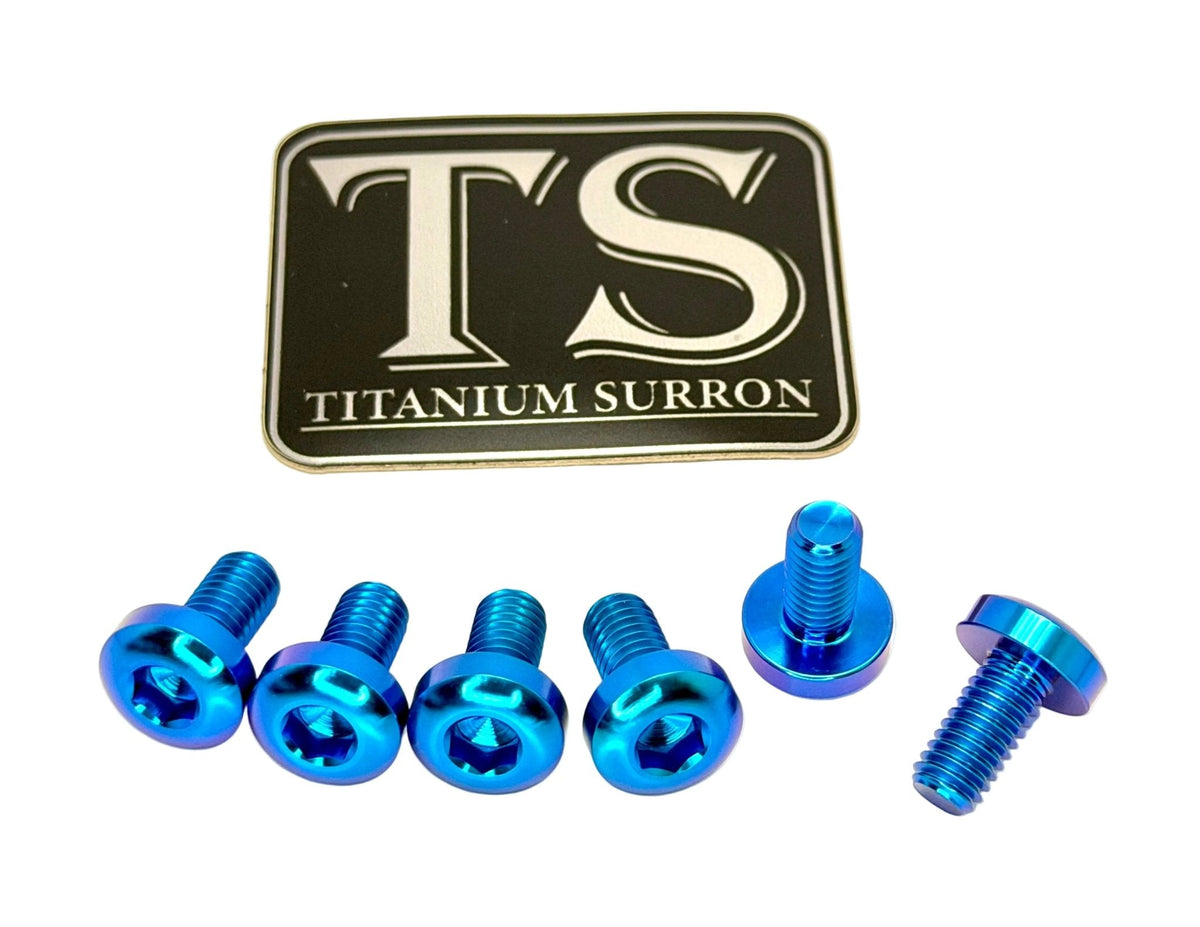 Titanium Front Rotor Bolts - E-Moto