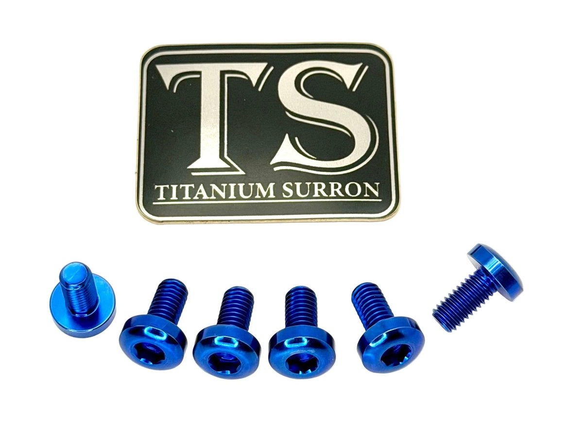 Titanium Front Rotor Bolts - E-Moto