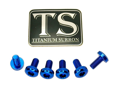 Titanium Front Rotor Bolts - E-Moto