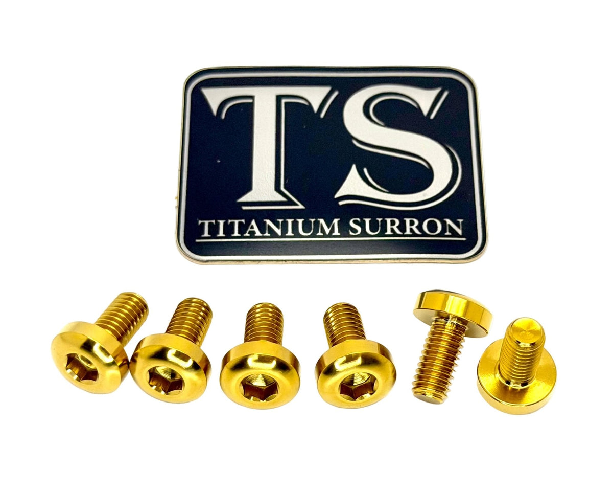 Titanium Front Rotor Bolts - E-Moto