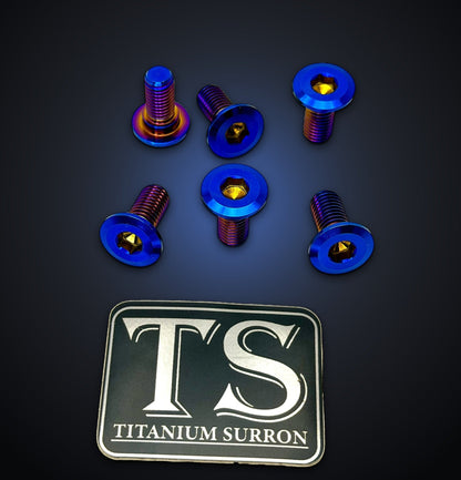 Titanium Front Rotor Bolts for Yozma IN10