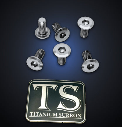 Titanium Front Rotor Bolts for Yozma IN10