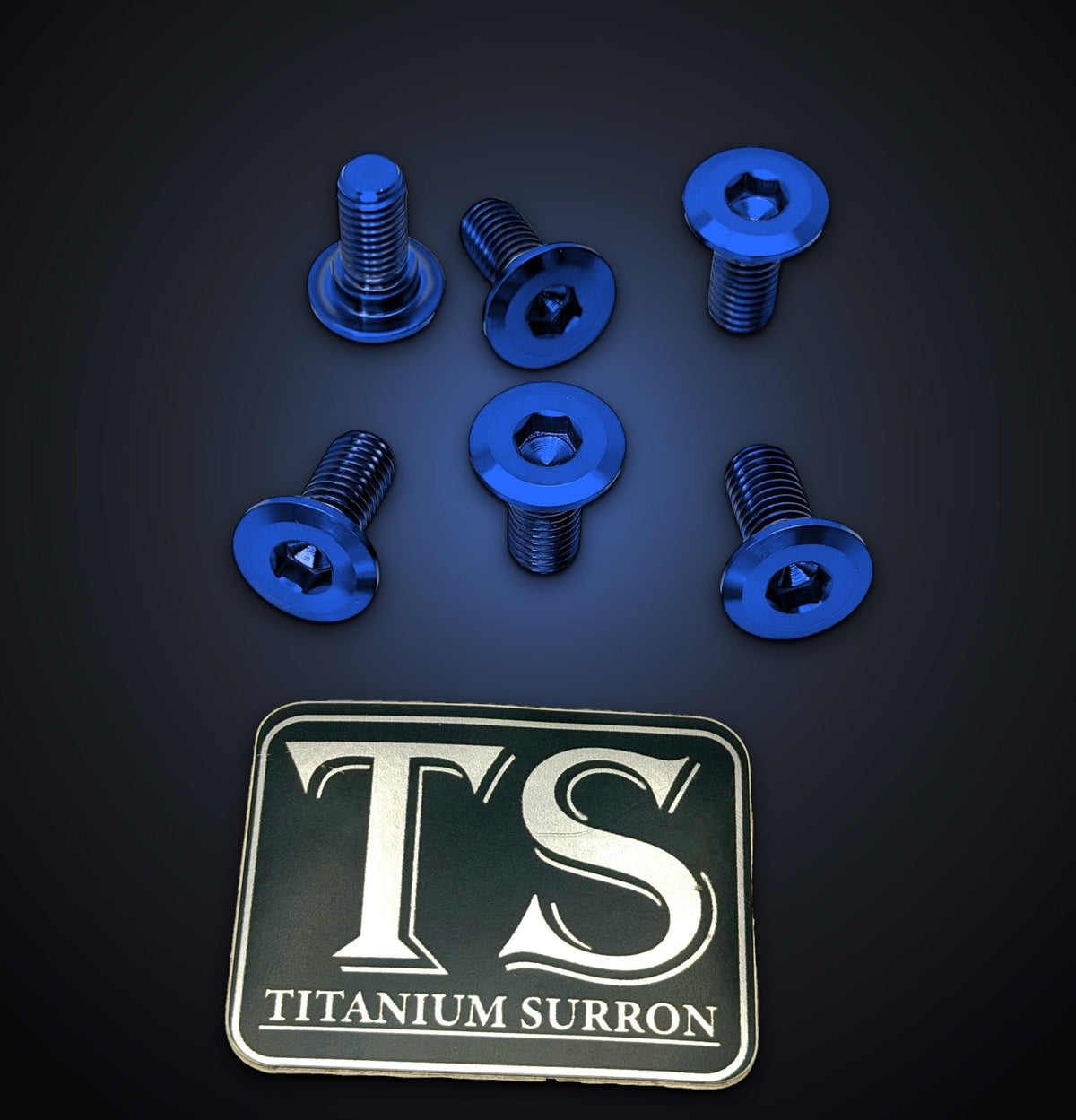 Titanium Front Rotor Bolts for Yozma IN10
