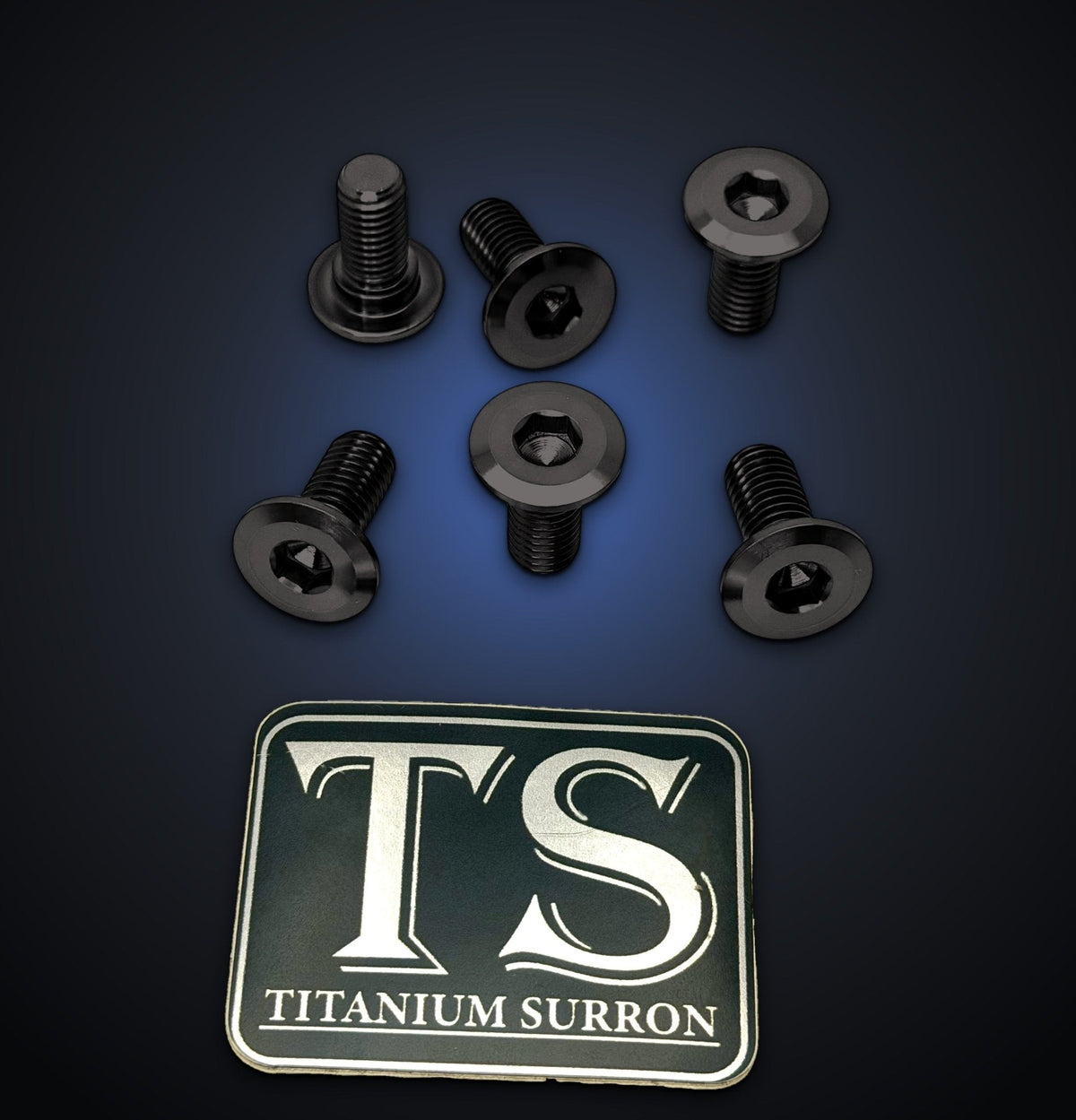 Titanium Front Rotor Bolts for Yozma IN10
