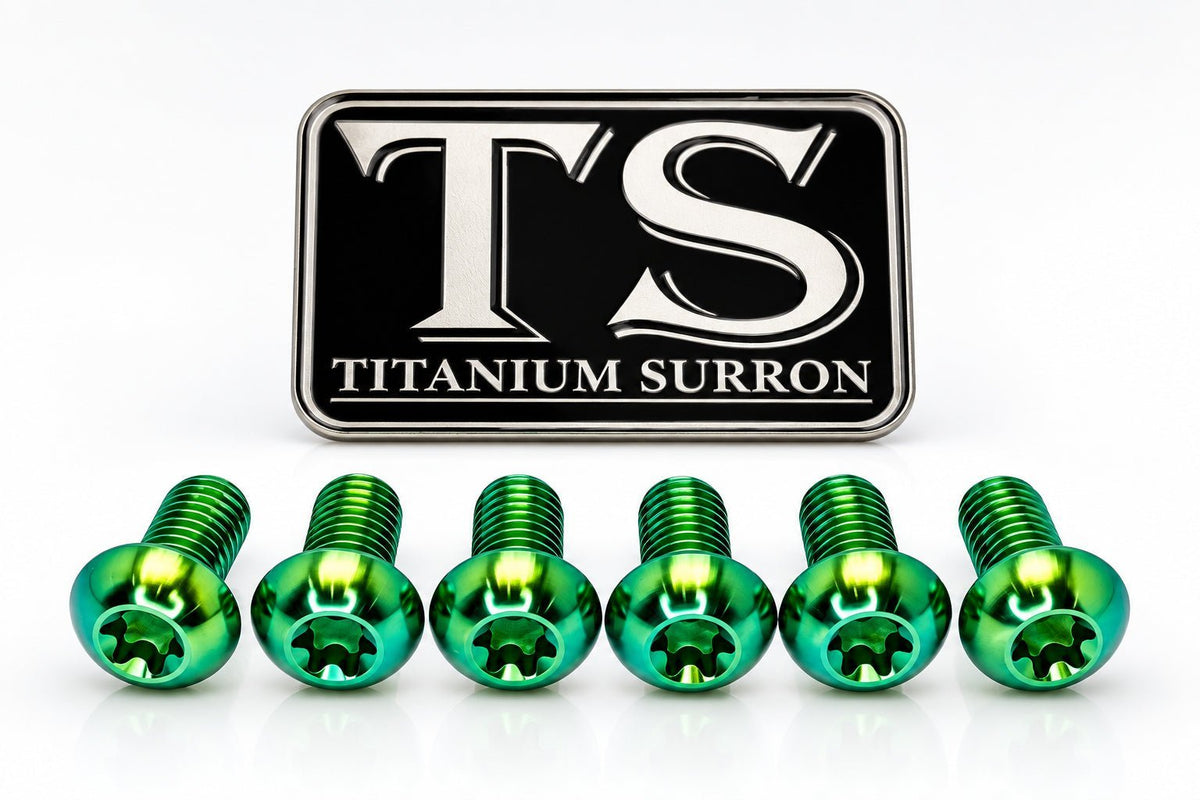 Titanium Front Rotor Bolts - Juiced Scrambler
