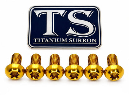 Titanium Front Rotor Bolts - Juiced Scrambler