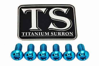Titanium Front Rotor Bolts - Juiced Scrambler