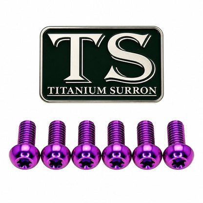 Titanium Front Rotor Bolts - Juiced Scrambler
