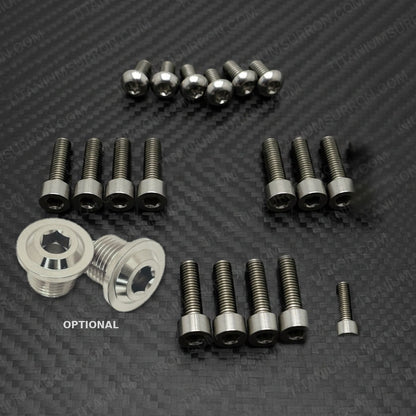 Titanium KKE Fork Bolt Kit - Juiced Scrambler