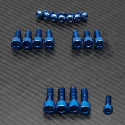Titanium KKE Fork Bolt Kit - Juiced Scrambler