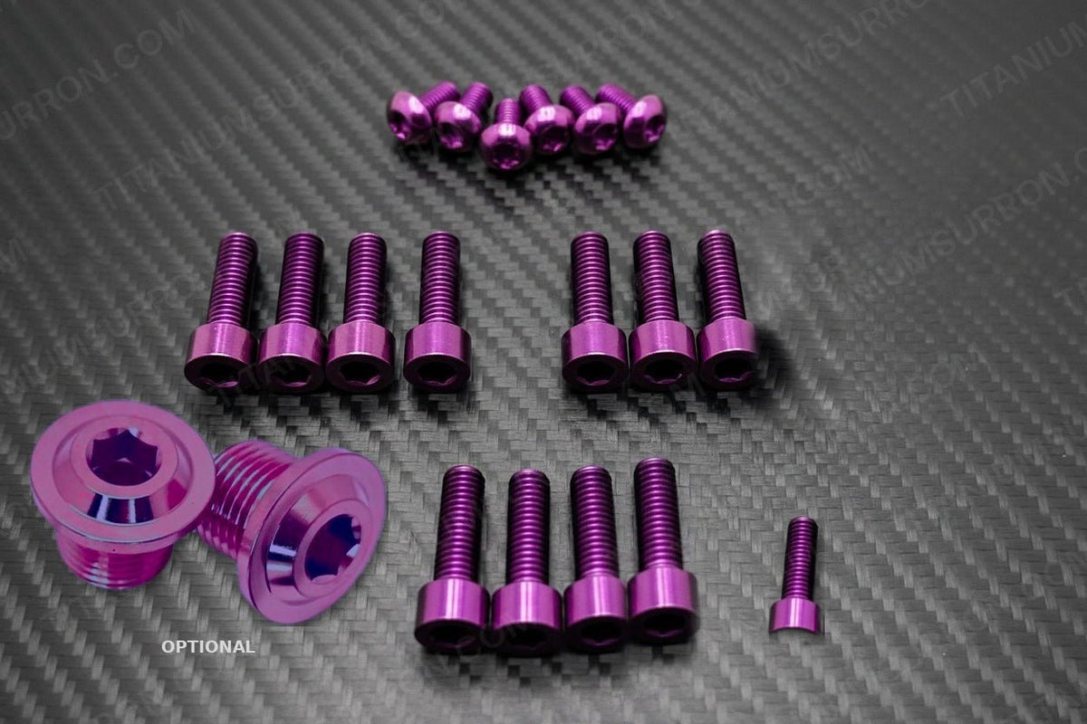 Titanium KKE Fork Bolt Kit - Juiced Scrambler