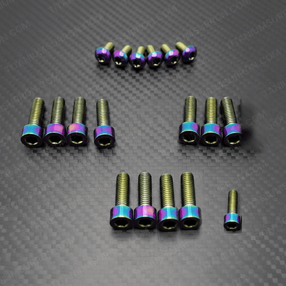 Titanium KKE Fork Bolt Kit - Juiced Scrambler