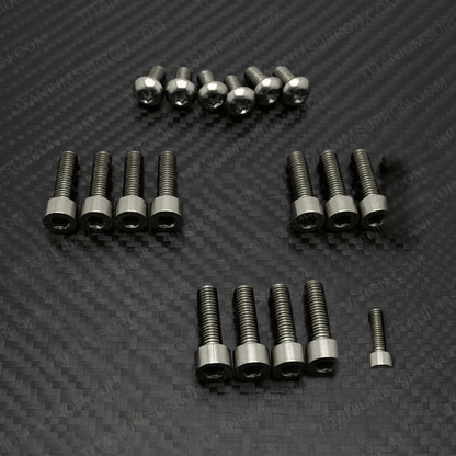 Titanium KKE Fork Bolt Kit - Juiced Scrambler