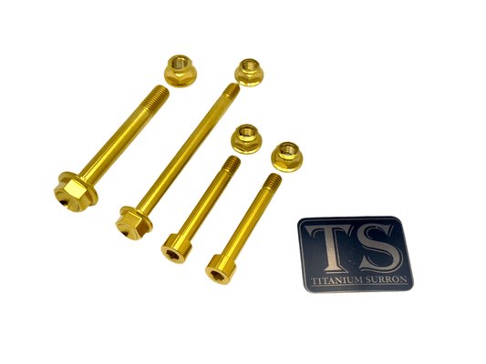 Titanium Linkage / Rear Shock Mount Kit for Altis Sigma