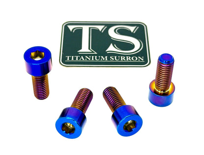 Titanium Peg Bracket Bolts - E-moto