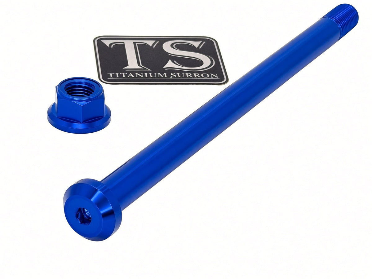 Titanium Rear Axle/ Nut - E-Ride Pro