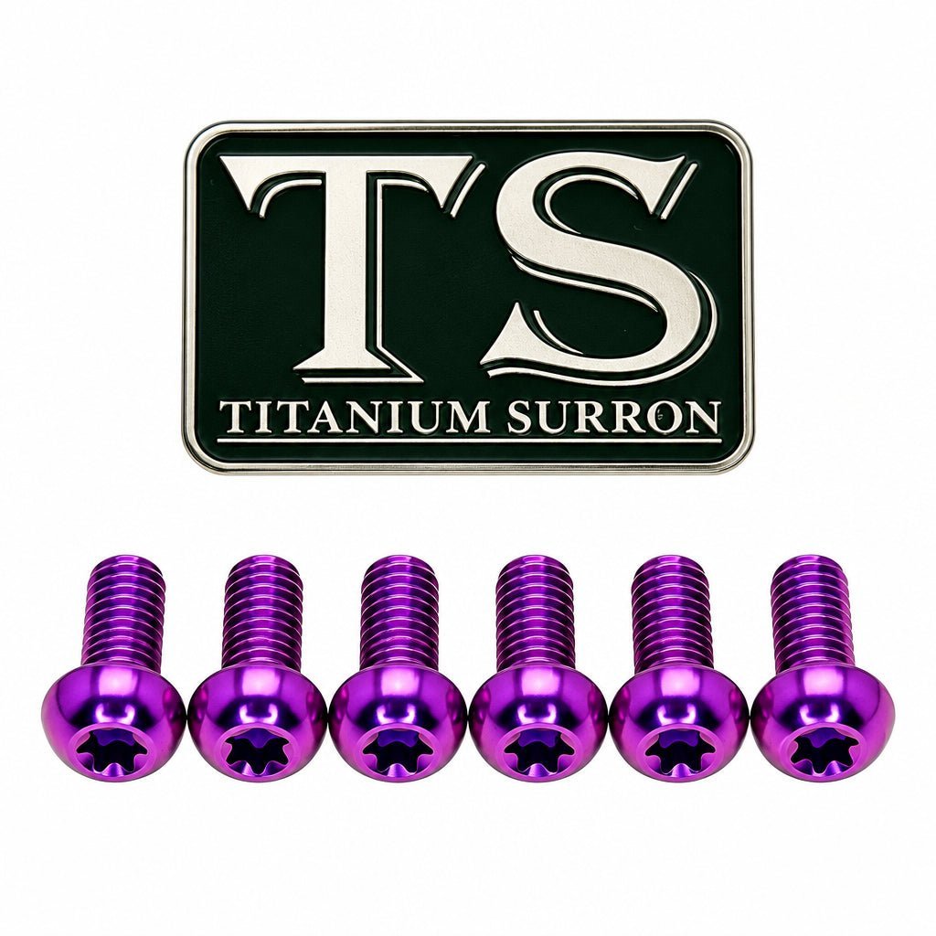 Titanium Rear Rotor Bolts - Juiced Scrambler
