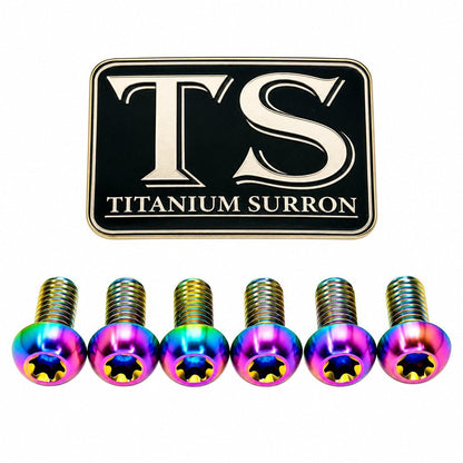 Titanium Rear Rotor Bolts - Juiced Scrambler