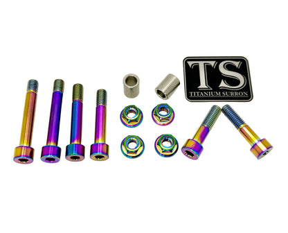 Titanium Rear Suspension/ Linkage Bolt Kit for Surron LBX & Segway X260