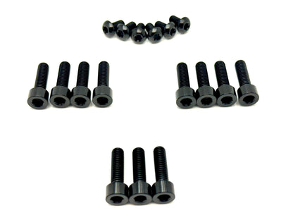 Titanium RFloXa Hawk 35 Pro and Max Fork Bolt Kits (21 pcs)