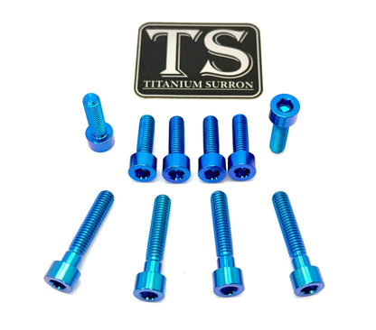 Titanium Stem/ Handlebar Mount Bolts - E-moto
