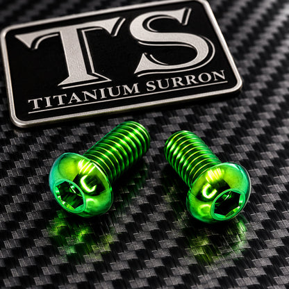 Titanium Surron LBX M6 Ignition Cover Bolts
