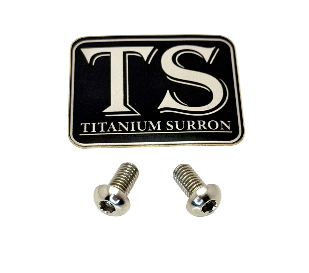 Titanium Surron LBX M6 Ignition Cover Bolts