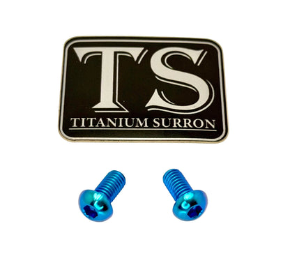 Titanium Surron LBX M6 Ignition Cover Bolts