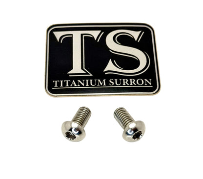 Titanium Surron LBX Motor Cover Bolts — E-Moto